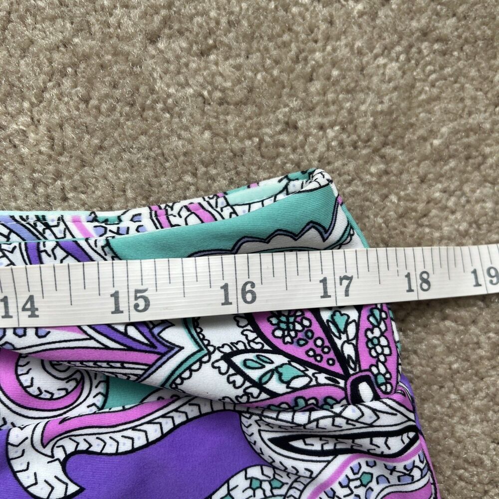 Jude Connally Purple and Teal Paisley Skort - Picture 5 of 8